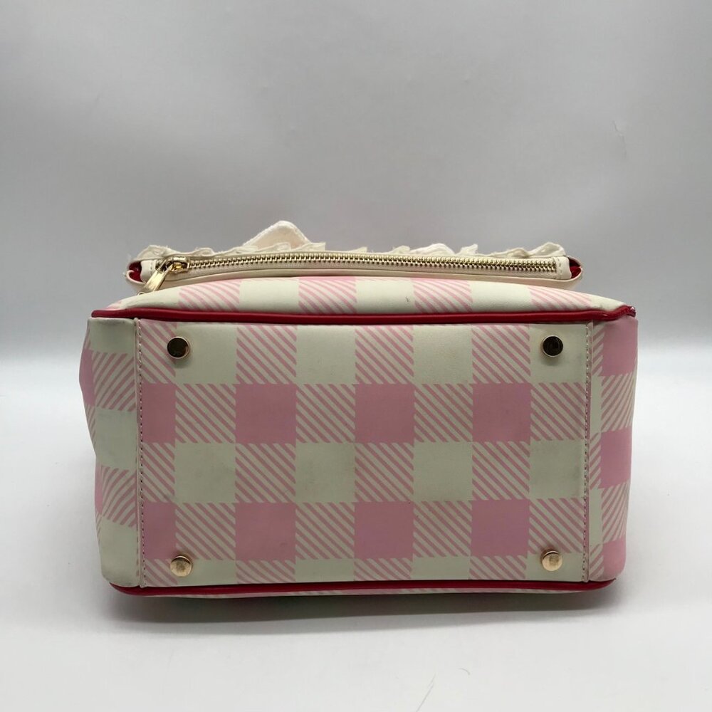 Strawberry Shortcake Polyester Gingham Bow Crossb… - image 5